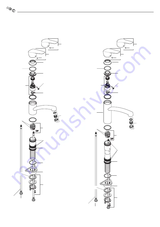 Hans Grohe MyCube M 13815000 Instructions For Use/Assembly Instructions Download Page 36