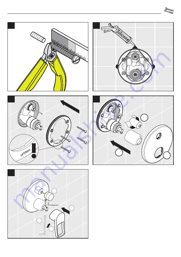 Hans Grohe Picta 13045000 Instructions For Use/Assembly Instructions Download Page 7