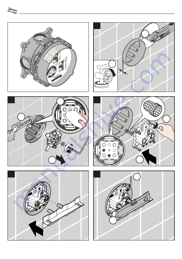 Hans Grohe Pulsify 260 2jet 24150 Series Instructions For Use/Assembly Instructions Download Page 34