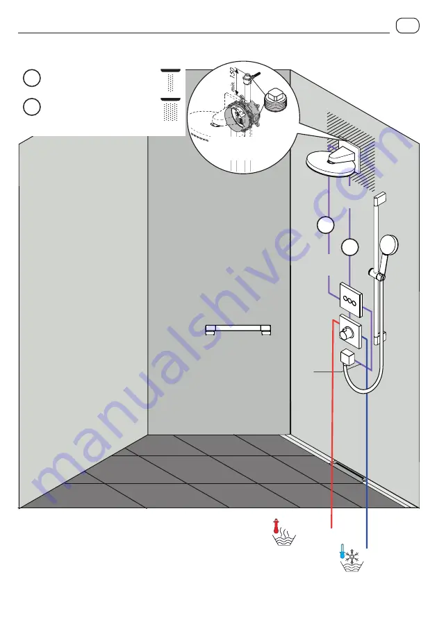 Hans Grohe Pulsify 260 2jet 24150 Series Instructions For Use/Assembly Instructions Download Page 39