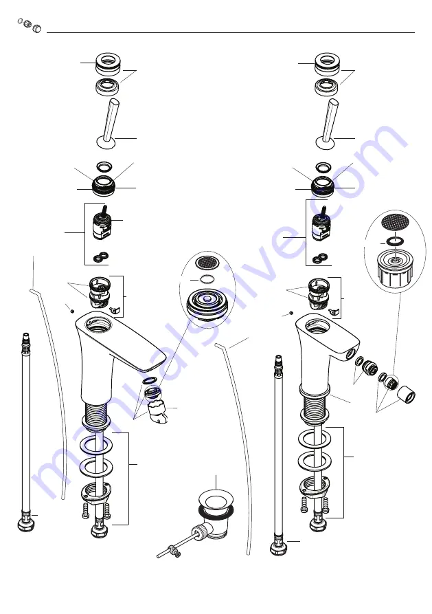 Hans Grohe PuraVida 15074 Series Instructions For Use/Assembly Instructions Download Page 38