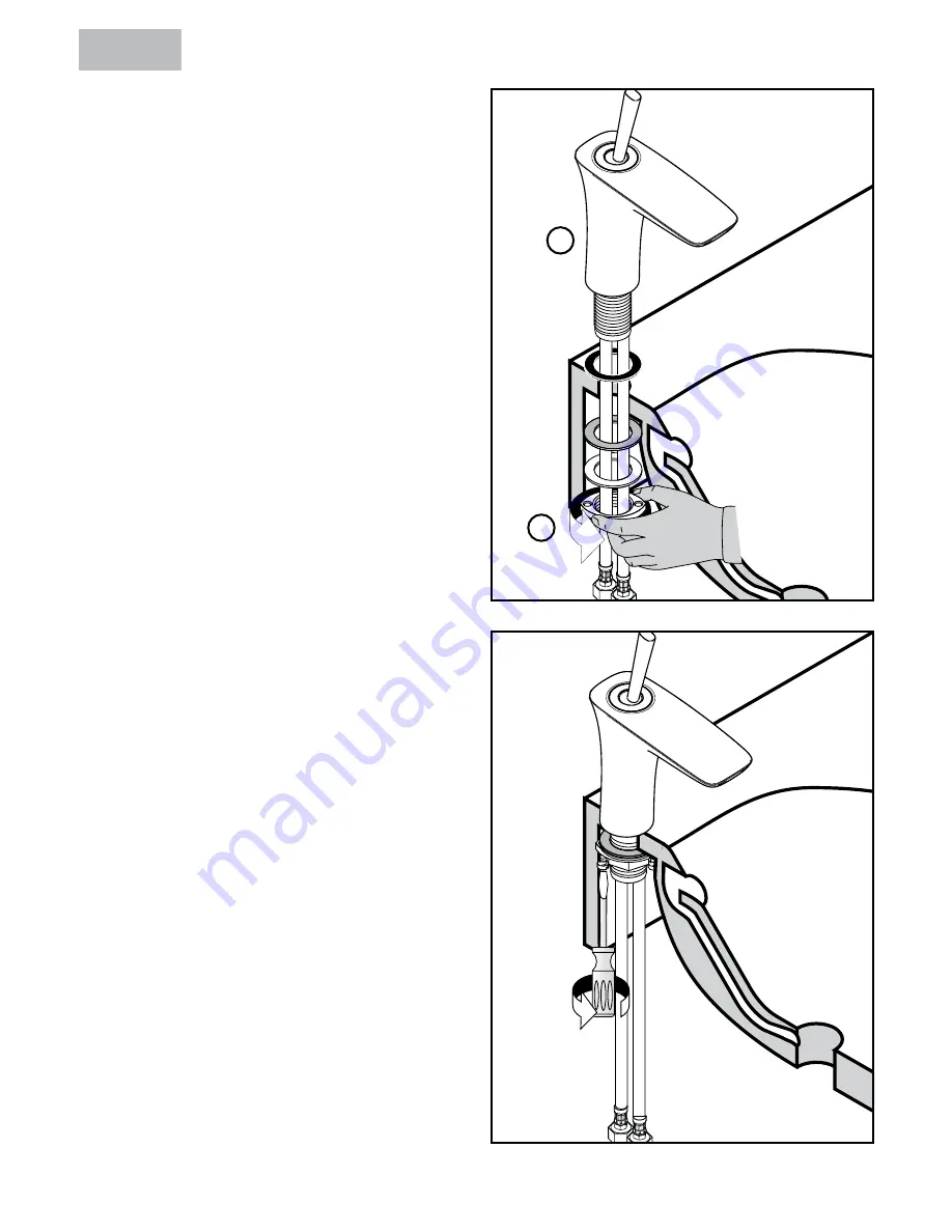 Hans Grohe PureVida 15070XX1 Installation Instructions Manual Download Page 6