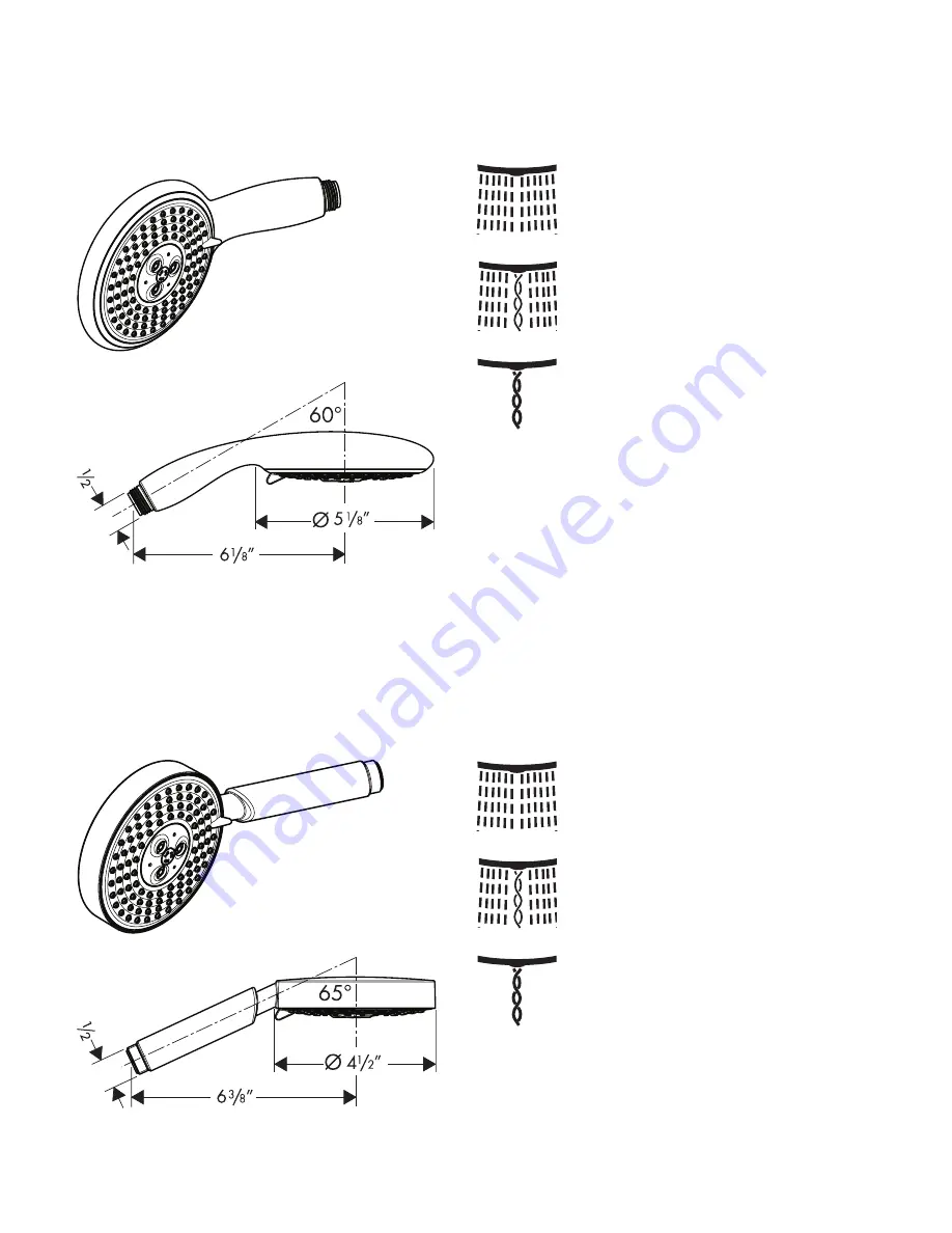 Hans Grohe Raindance 28507XX1 Installation Instructions / Warranty Download Page 2