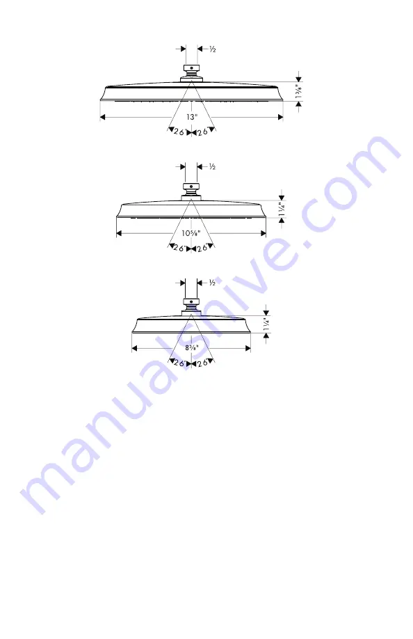 Hans Grohe Raindance C 284281 Series Installation Instructions / Warranty Download Page 2