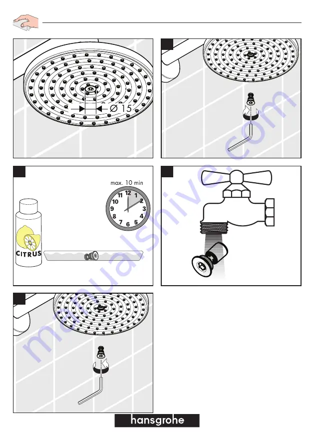 Hans Grohe Raindance Connect Showerpipe 27164000 Instructions For Use/Assembly Instructions Download Page 48