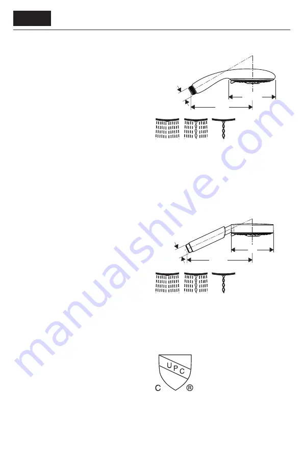 Hans Grohe Raindance E 100 AIR 3-Jet 28502 1 Series Installation/User Instructions/Warranty Download Page 3