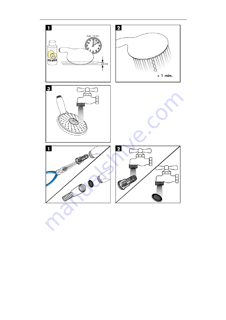 Hans Grohe Raindance E 120 AIR 3jet 28507000 Assembly Instructions Manual Download Page 174