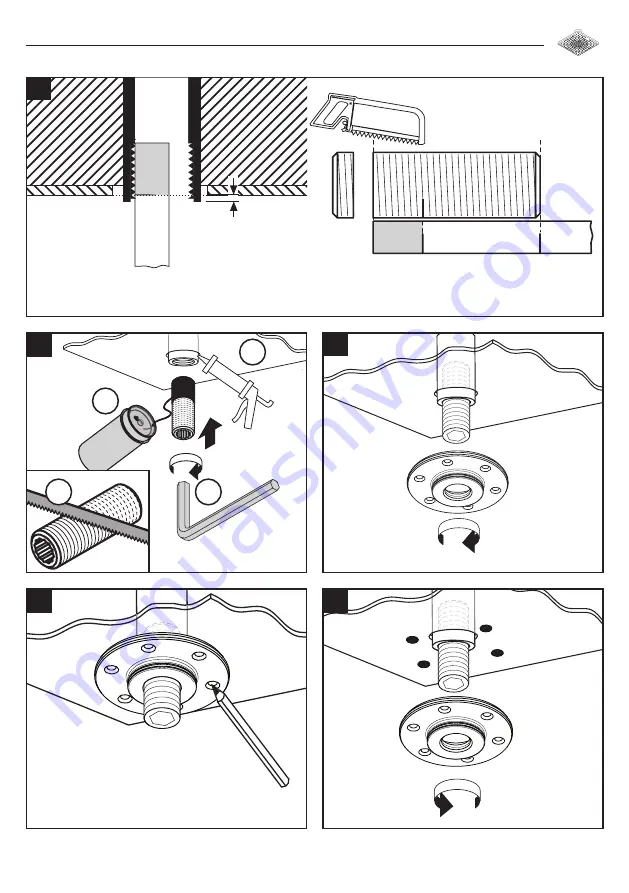 Hans Grohe Raindance E 300 1jet 26239007 Instructions For Use/Assembly Instructions Download Page 8