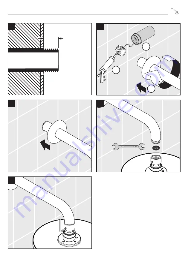 Hans Grohe Raindance S 180 1jet 27462003 Instructions For Use And Assembly Instructions Download Page 5