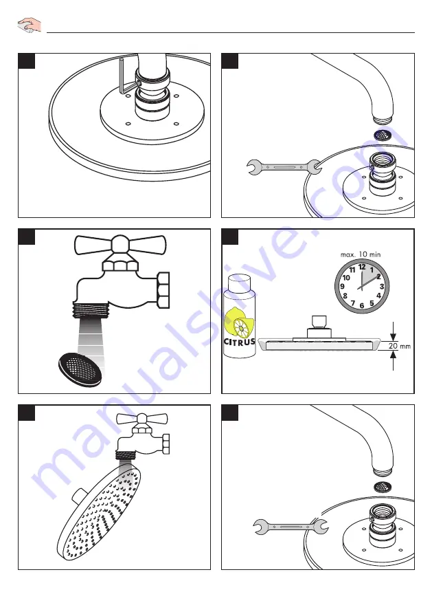 Hans Grohe Raindance S 180 1jet 27462003 Instructions For Use And Assembly Instructions Download Page 10