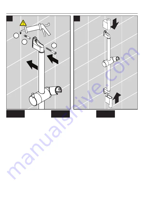 Hans Grohe Raindance S Thermostatic Showerhead/Wallbar Set 04915 0... Installation/User Instructions/Warranty Download Page 34