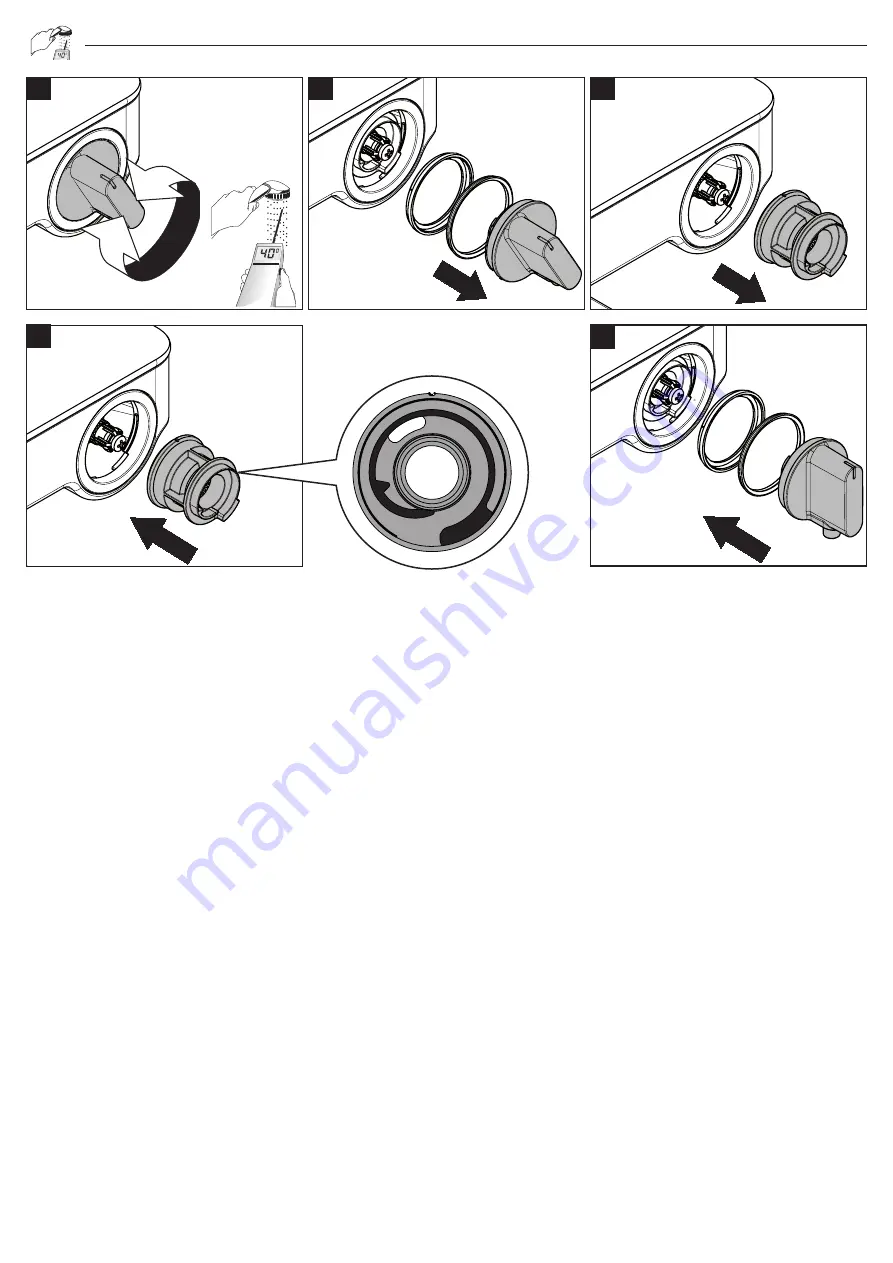 Hans Grohe Raindance Select 2jet Showerpipe 27283000 Instructions For Use/Assembly Instructions Download Page 37