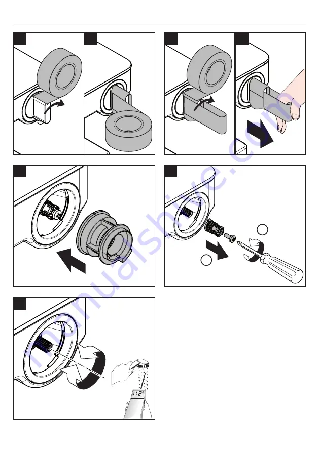 Hans Grohe Raindance Select 2jet Showerpipe Series Installation/User Instructions/Warranty Download Page 24