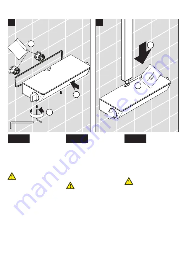 Hans Grohe Raindance Select Showerpipe 04610400 User Manual Download Page 8