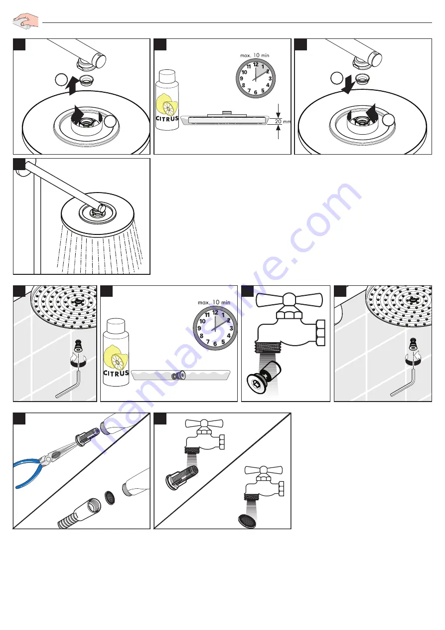 Hans Grohe Raindance Showerpipe 27101000 Instructions For Use/Assembly Instructions Download Page 39