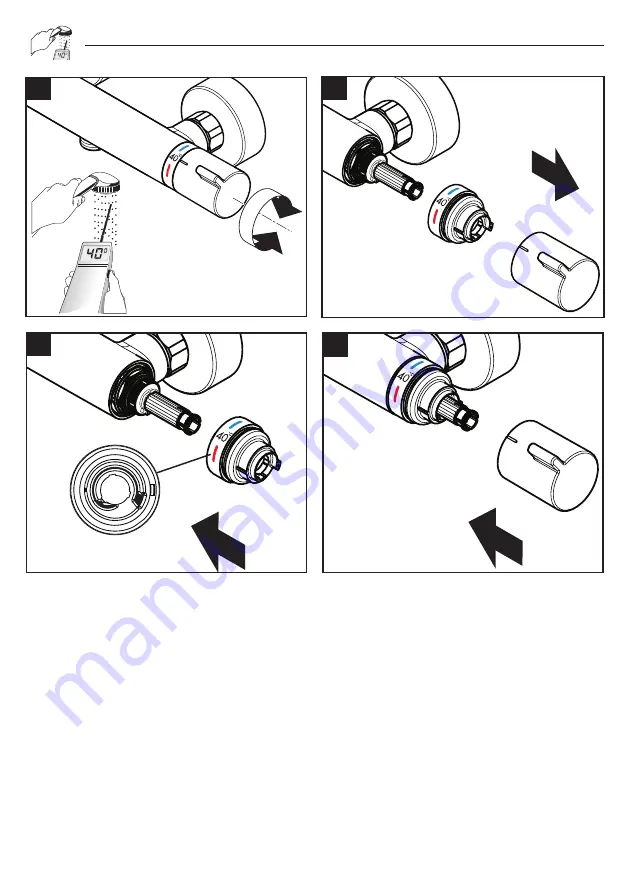 Hans Grohe Raindance Showerpipe 27235000 Instructions For Use/Assembly Instructions Download Page 18