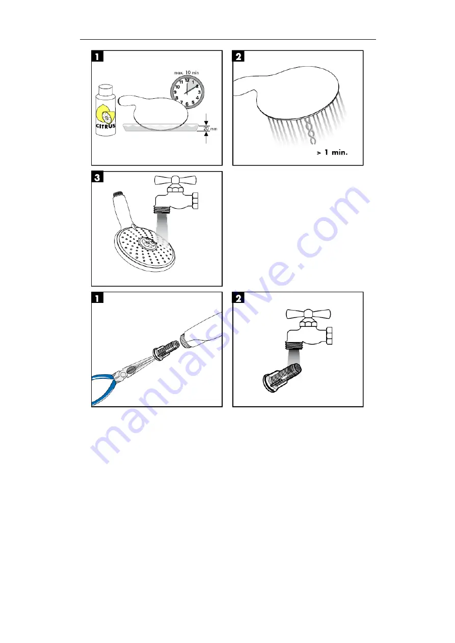 Hans Grohe Raindance Unica Set Assembly Instructions Manual Download Page 18