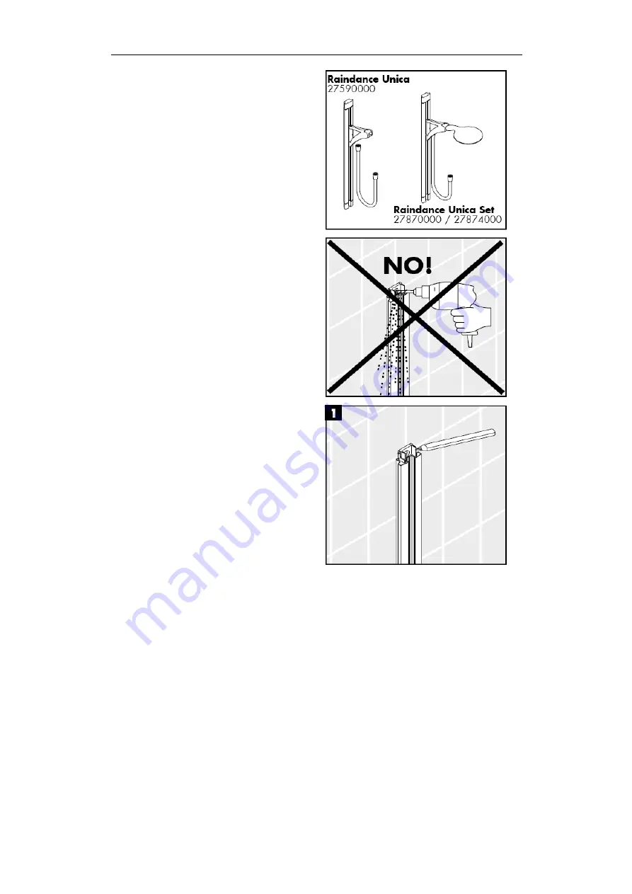 Hans Grohe Raindance Unica Set Assembly Instructions Manual Download Page 69