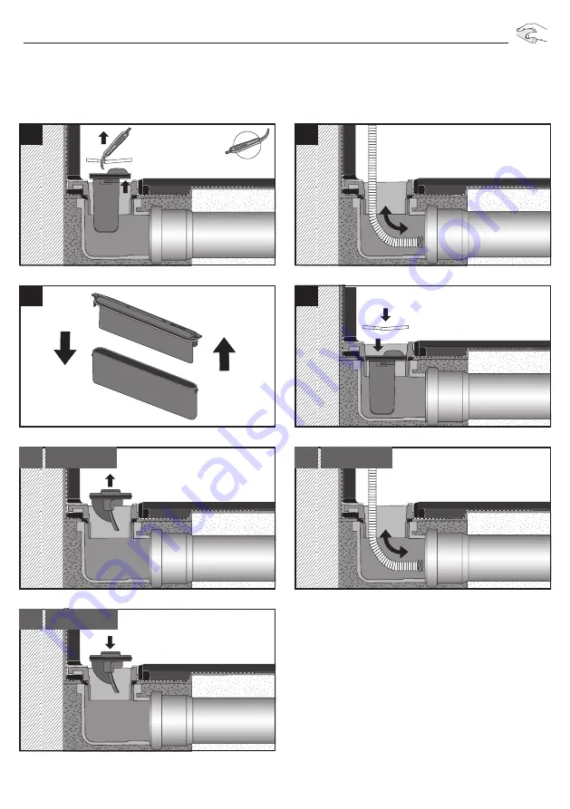 Hans Grohe RainDrain Flex 56050 Series Instructions For Use/Assembly Instructions Download Page 39