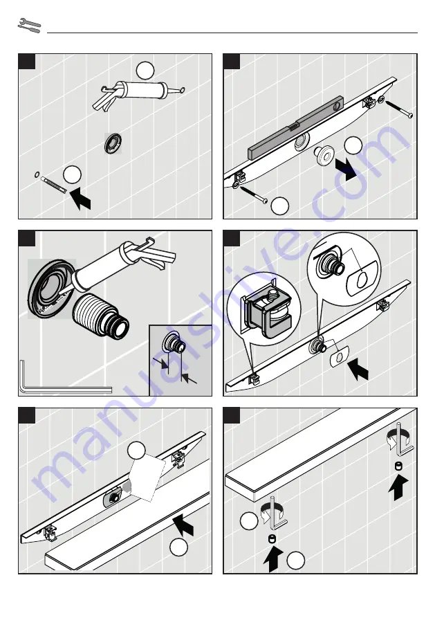 Hans Grohe Rainfinity Digital 500 1jet 25033000 Instructions For Use/Assembly Instructions Download Page 42