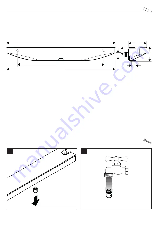 Hans Grohe Rainfinity Digital 500 1jet 25033000 Instructions For Use/Assembly Instructions Download Page 47