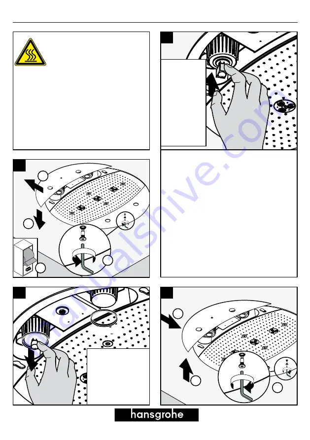 Hans Grohe Rainmaker 97731000 Manual Download Page 2