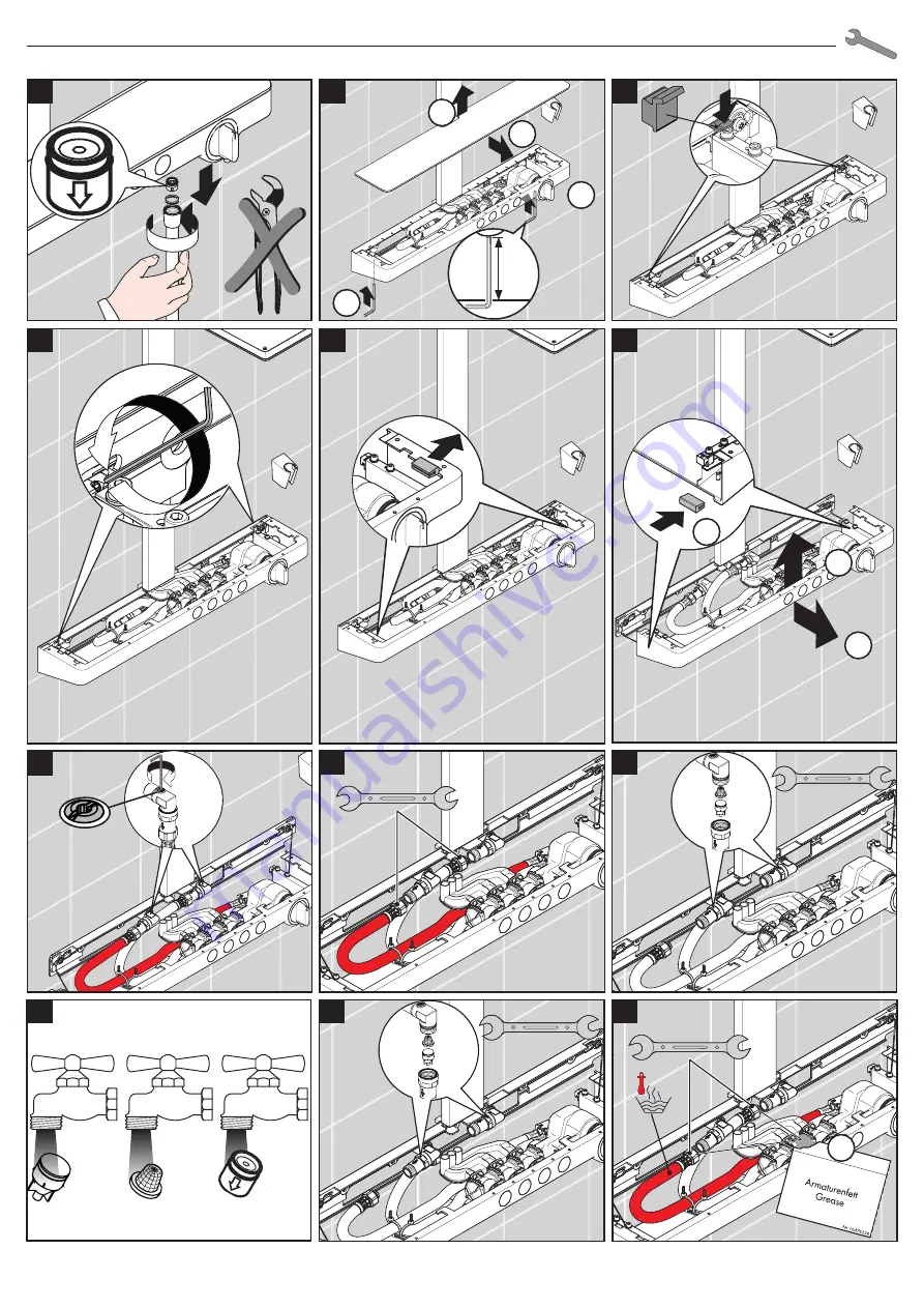 Hans Grohe Rainmaker Select 420 2jet 27168400 Instructions For Use/Assembly Instructions Download Page 39