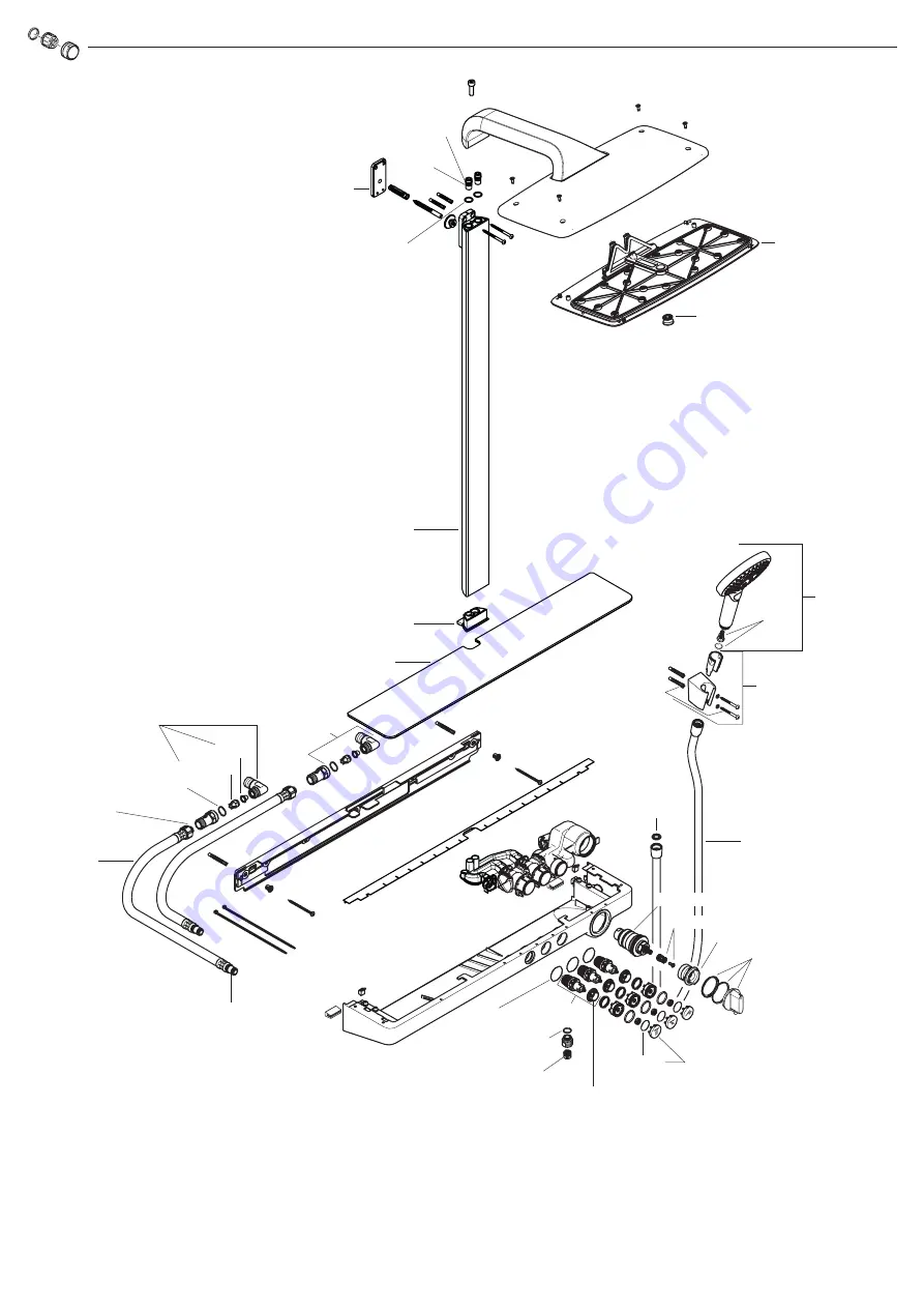 Hans Grohe Rainmaker Select 420 2jet 27168400 Скачать руководство пользователя страница 42