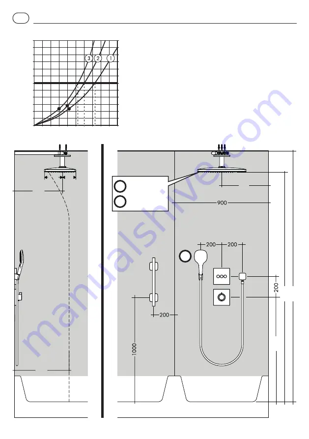 Hans Grohe Rainmaker Select 460 1jet 24002400 Instructions For Use/Assembly Instructions Download Page 34