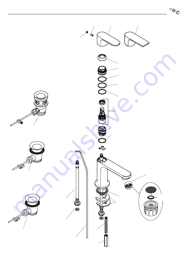 Hans Grohe Rebris E 110 72544 Series Instructions For Use/Assembly Instructions Download Page 41