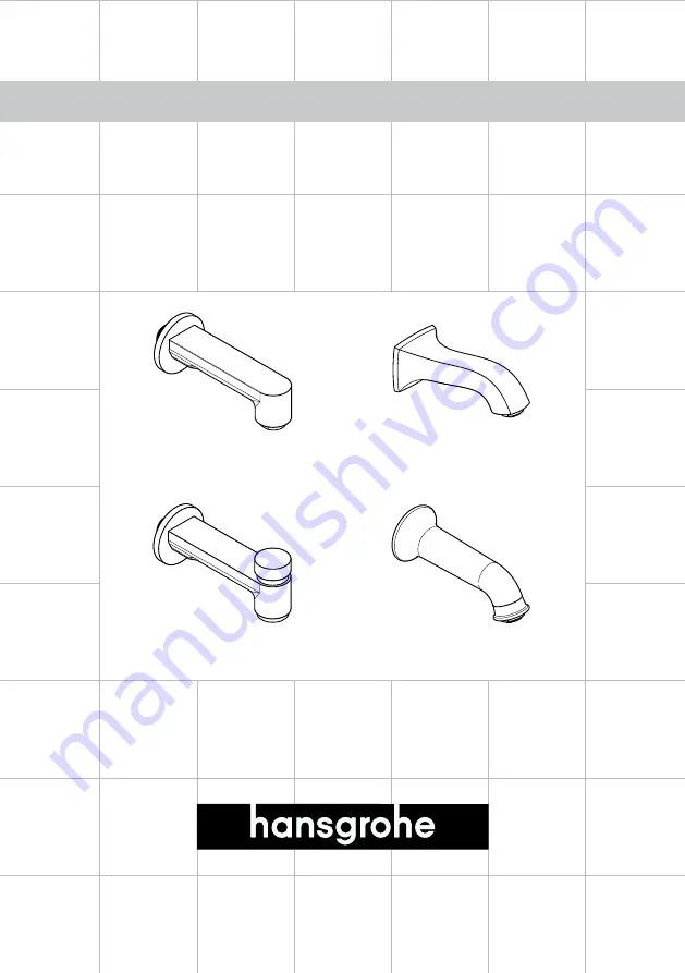 Hans Grohe S 04231 0 Series Installation Instructions / Warranty Download Page 37