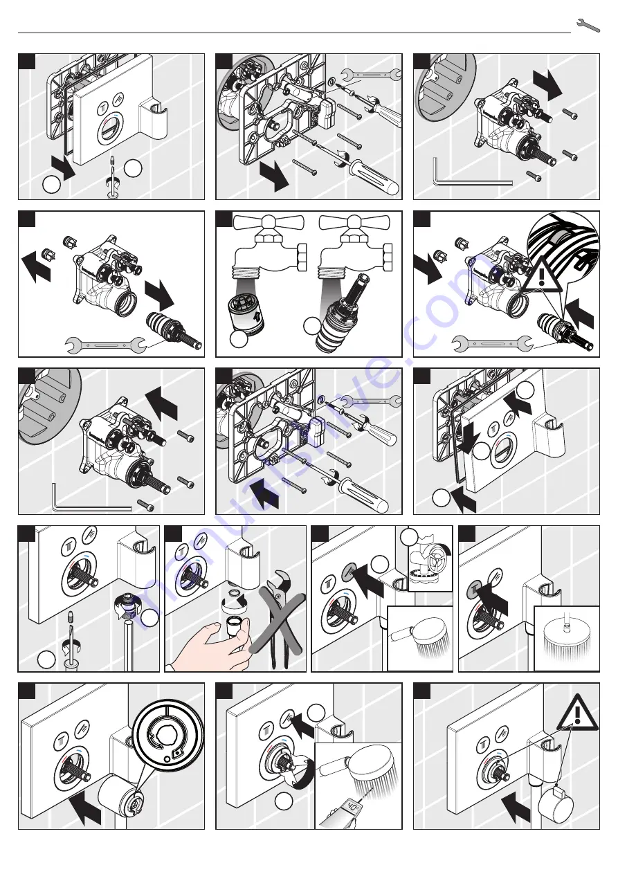 Hans Grohe Shower Select 15765007 Instructions For Use/Assembly Instructions Download Page 11