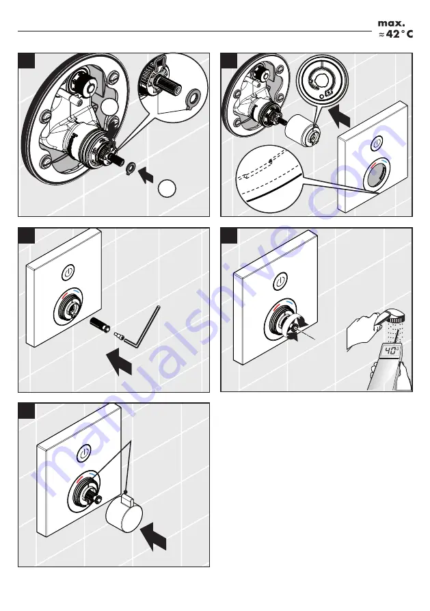 Hans Grohe Shower Select S 15744000 Instructions For Use And Assembly Instructions Download Page 67