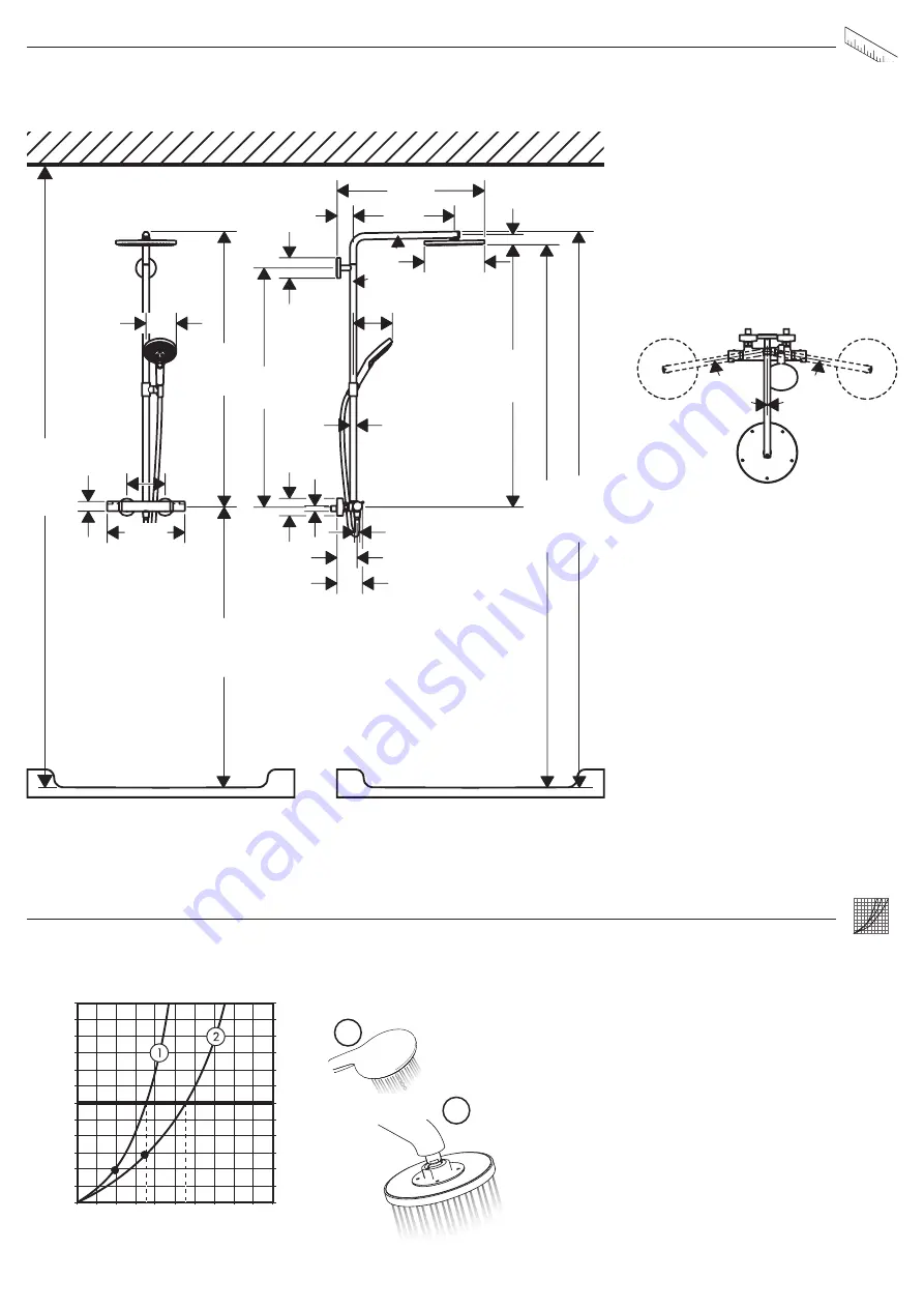 Hans Grohe Showerpipe 240 1jet P 27633000 Instructions For Use/Assembly Instructions Download Page 39