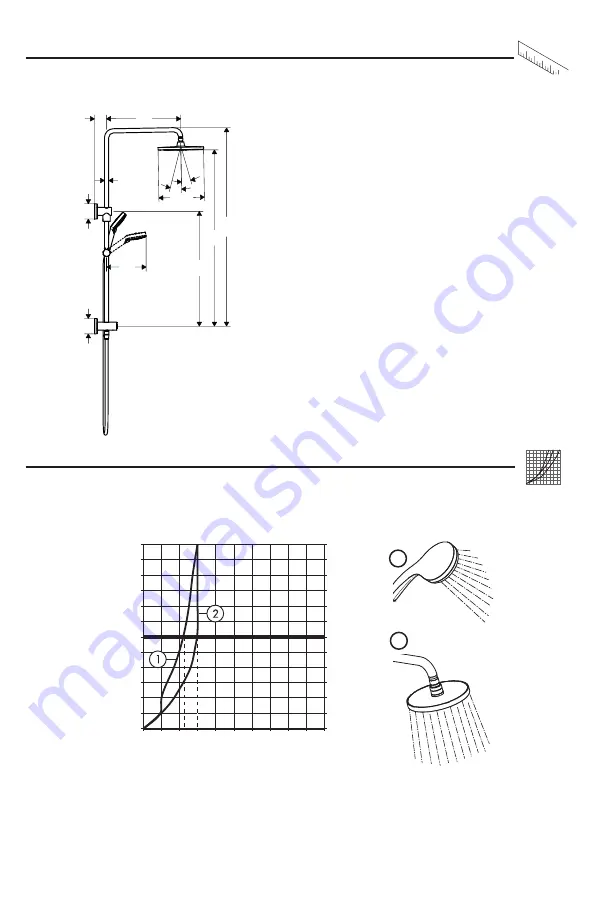 Hans Grohe Showerpipe 240 EcoSmart 26742003 Скачать руководство пользователя страница 13