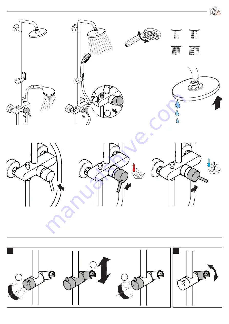 Hans Grohe Showerpipe Croma 220 Instructions For Use/Assembly Instructions Download Page 35