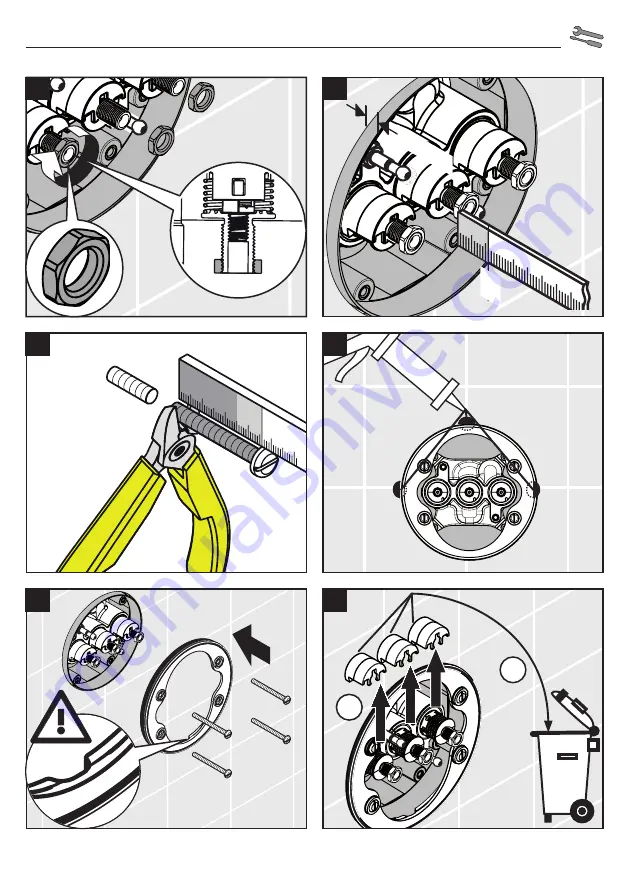 Hans Grohe ShowerSelect 15736 Series Instructions For Use/Assembly Instructions Download Page 35