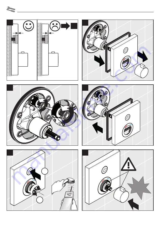 Hans Grohe ShowerSelect 15737400 Instructions For Use/Assembly Instructions Download Page 66