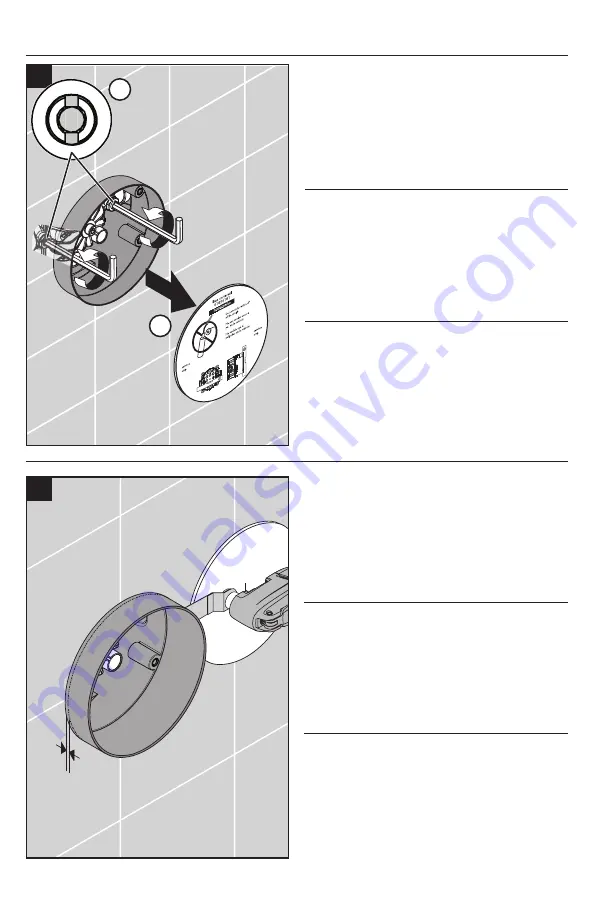 Hans Grohe ShowerSelect 15743 1 Series Installation And User Instructions Manual Download Page 7