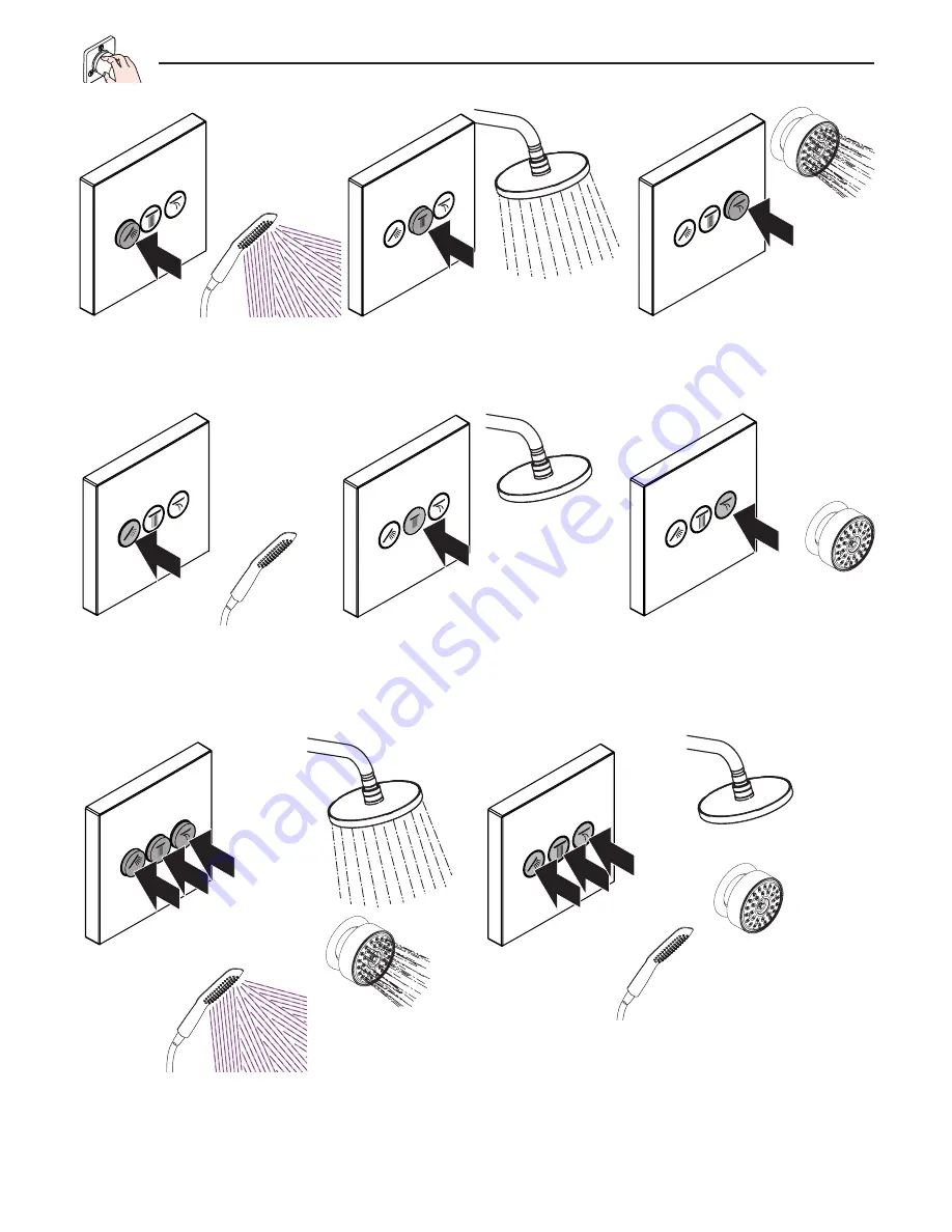 Hans Grohe ShowerSelect15736XXX Скачать руководство пользователя страница 38