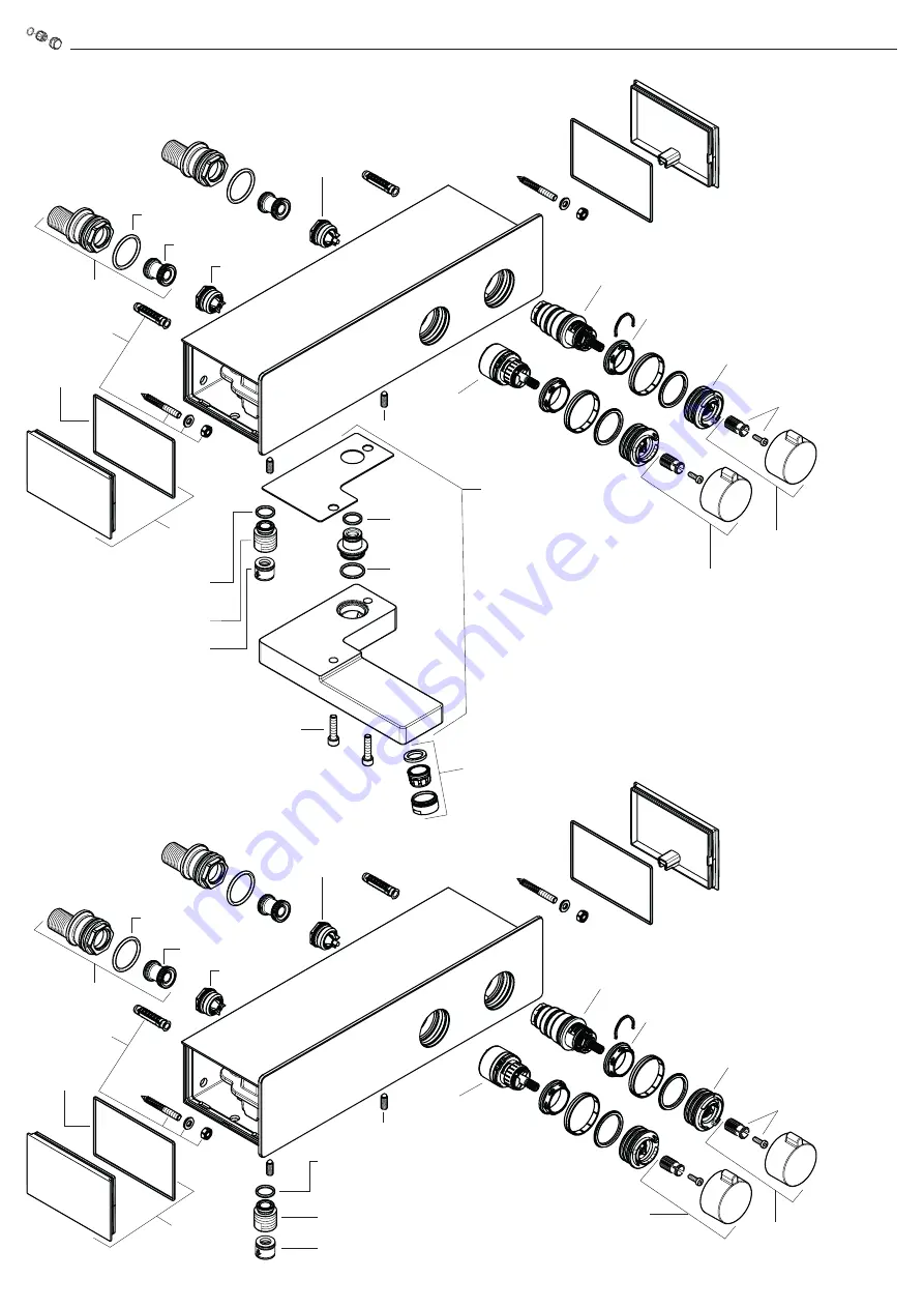 Hans Grohe ShowerTablet 350 13104009 Instructions For Use/Assembly Instructions Download Page 8