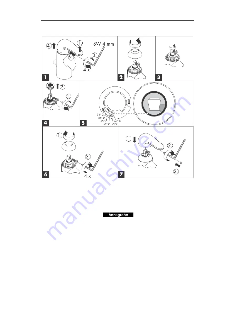 Hans Grohe Sportive Series Скачать руководство пользователя страница 105