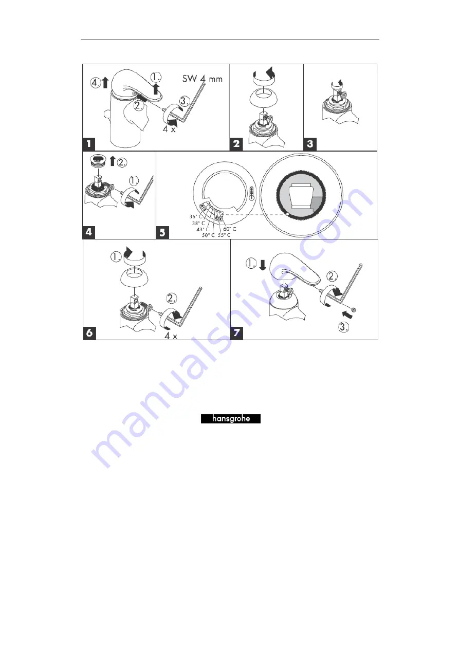 Hans Grohe Sportive Series Скачать руководство пользователя страница 122