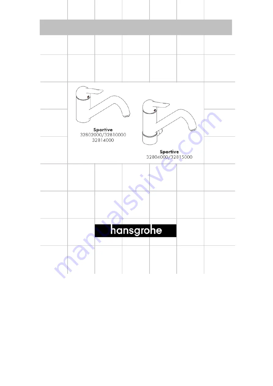 Hans Grohe Sportive Series Assembly Instructions Manual Download Page 139