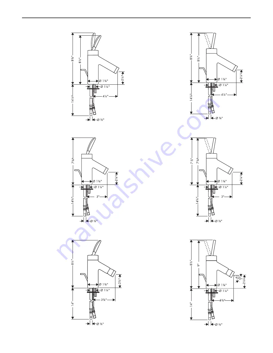 Hans Grohe Starck 10011XX1 Скачать руководство пользователя страница 2