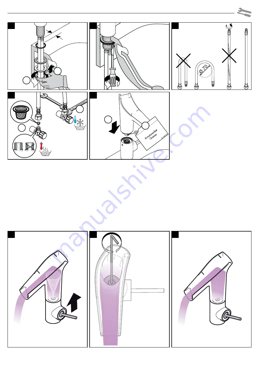 Hans Grohe Starck V
12114000 Instructions For Use/Assembly Instructions Download Page 31