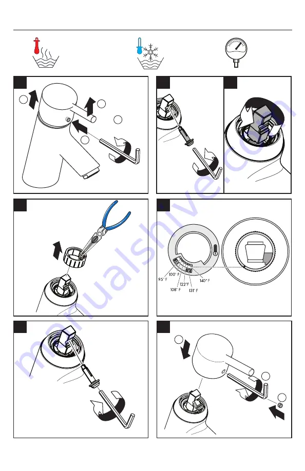 Hans Grohe Status 04281 0 Series Installation/User Instructions/Warranty Download Page 11