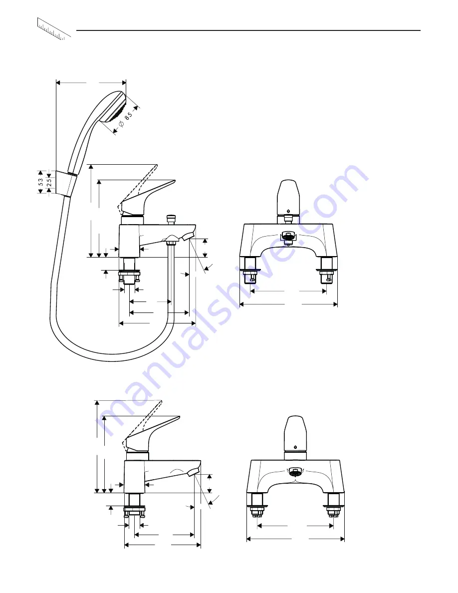 Hans Grohe Talis 31426000 Instructions For Use Manual Download Page 8