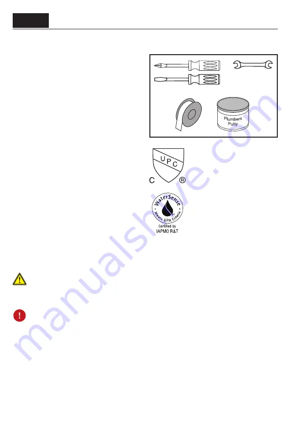 Hans Grohe Talis C 14127001 Installation/User Instructions/Warranty Download Page 3