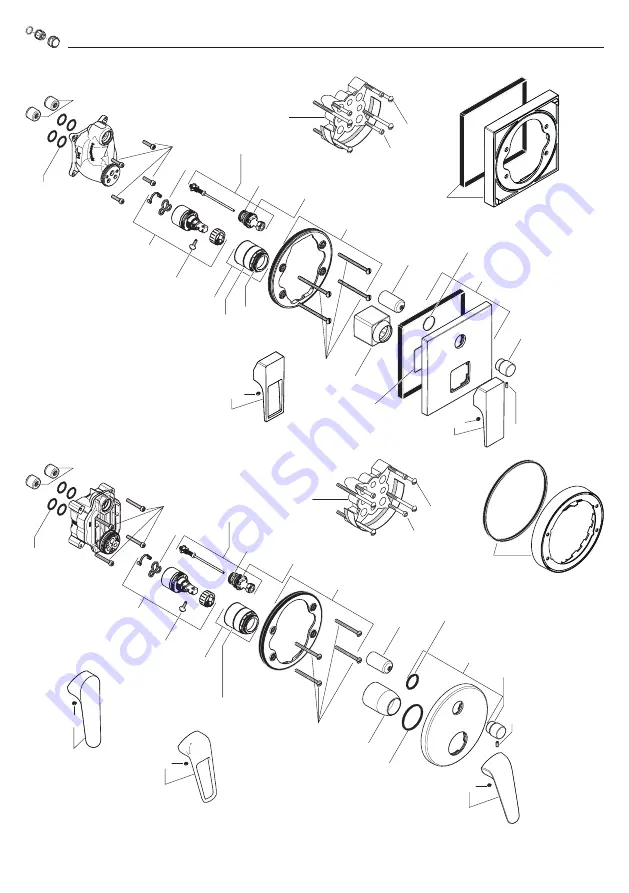 Hans Grohe Talis Classic 14145 Series Instructions For Use/Assembly Instructions Download Page 42